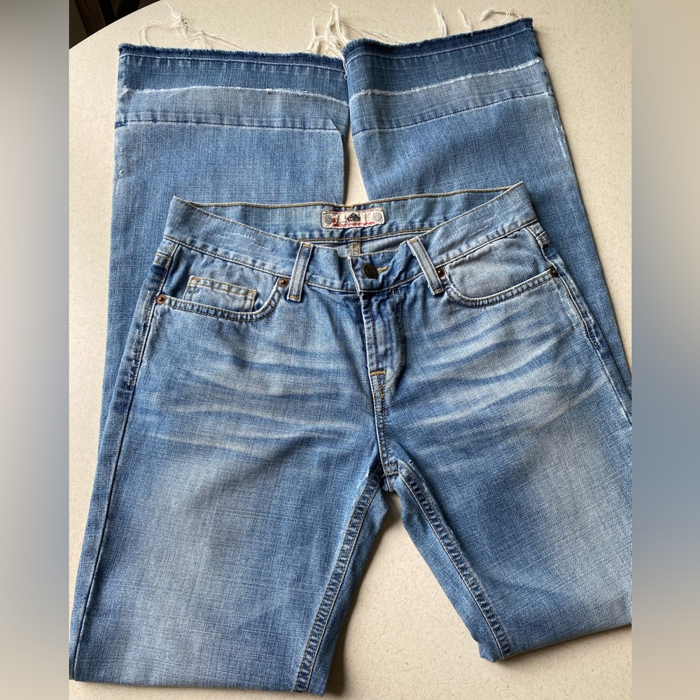 Blue Flare & Wide Leg Jeans